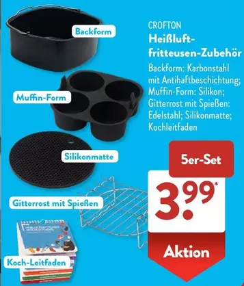 Heißluft-Fritteusen-Zubehör