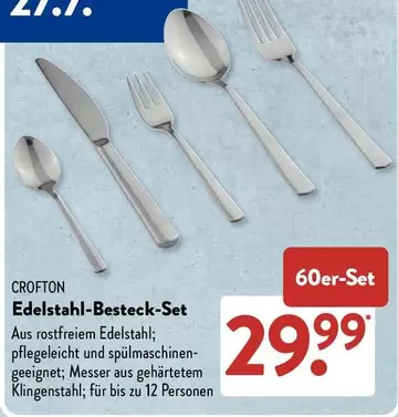 Edelstahl-Besteck-Set