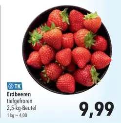 Erdbeeren tiefgefroren