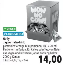 Oatly - Jigger Haferdrink