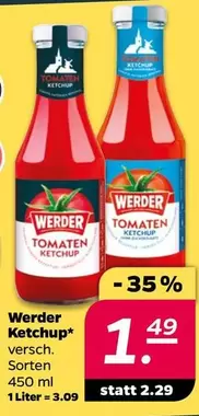 Werder Tomaten Ketchup