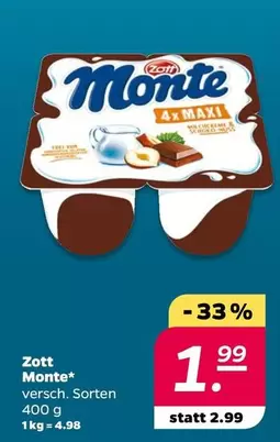 Monte - 4x Maxi