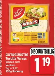 Tortilla Wraps Weizen oder Vollkorn