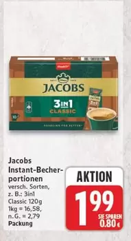 Instant-Becherportionen