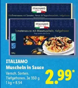 Venus - Muscheln in Sauce