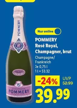 Royal - Rosé , Champagner, brut