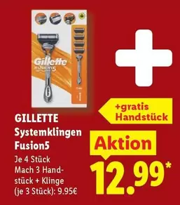Gillette - Systemklingen Fusion5