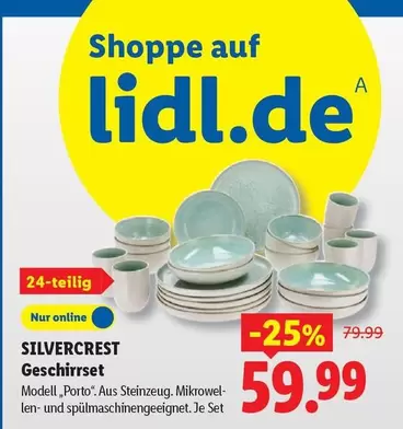 Geschirrset