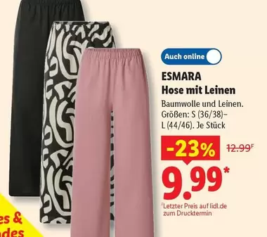 Hose mit Leinen