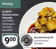 LG - Küchenmeister-frikadelle mit Pfeffer-Rahmsauce und Bratkartoffeln