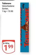 Toblerone - Verschiedene Sorten