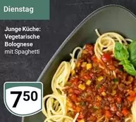 Junge Küche: Vegetarische Bolognese mit Spaghetti