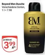 Gold - Beyond Men Dusche