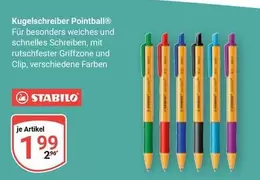 Stabilo - Kugelschreiber Pointball