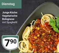Vegetarische Bolognese mit Spaghetti