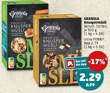 Granola - Knuspermüsli