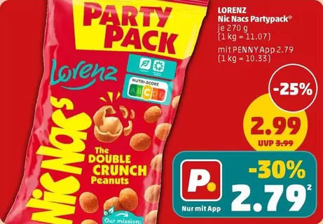 Crunch - Nic Nacs Partypack