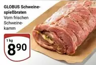 Schwein-spießbraten Vom frischen Schweine-kamm