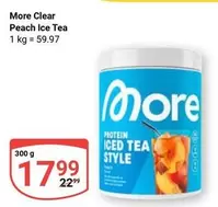 Clear - Peach Ice Tea
