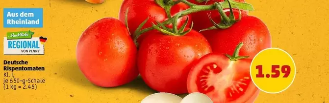 Deutsche Rispen-Tomaten