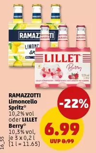Ramazzotti - Limoncello Spritz or Berry