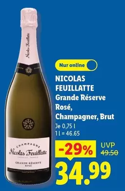 Grande Réserve Rosé, Champagner, Brut