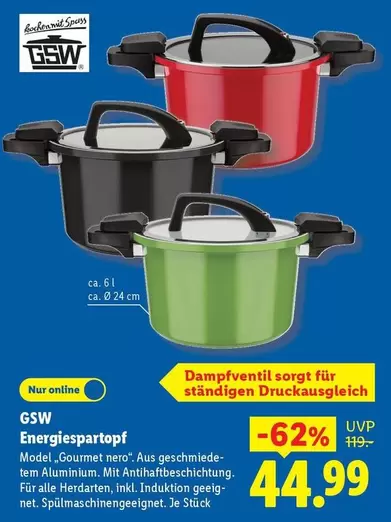 Energiespartopf