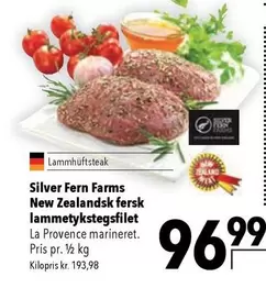 Provence - Lammetykstegsfilet
