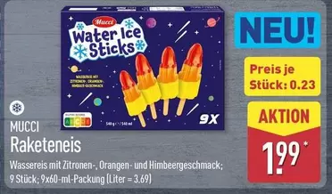 Water Ice Sticks