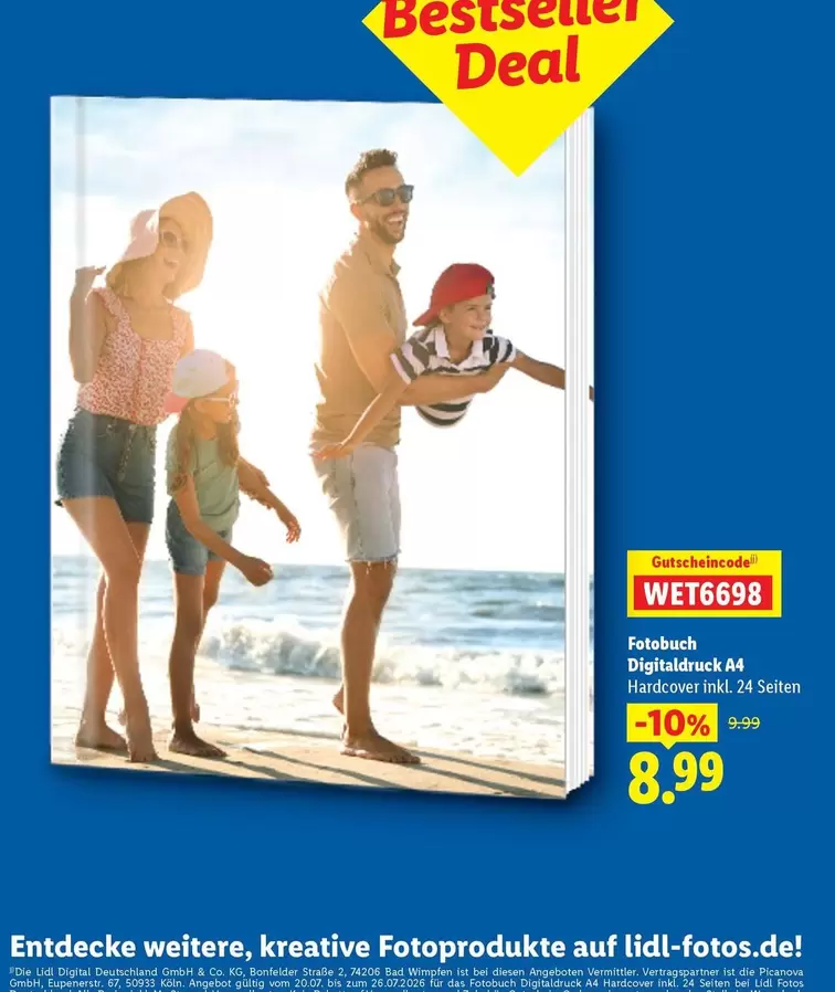 Fotobuch Softcover® Digitaldruck Hard- oder Softcover, 24 Seiten WEJ6698