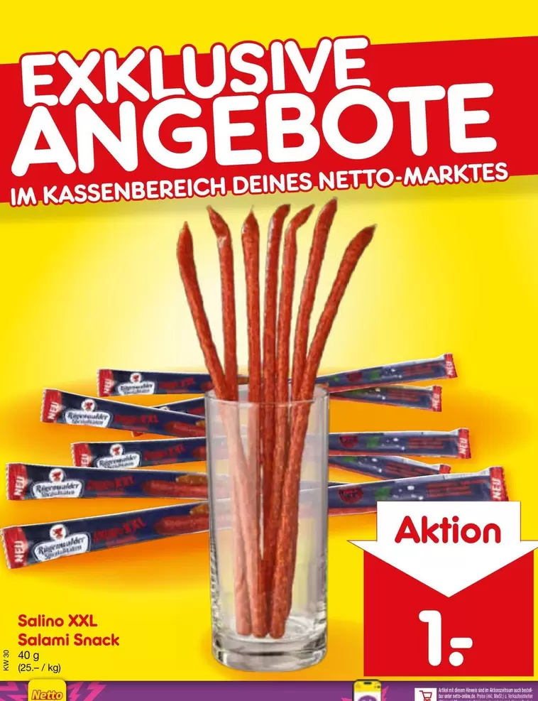 Salino XXL Salami Snack