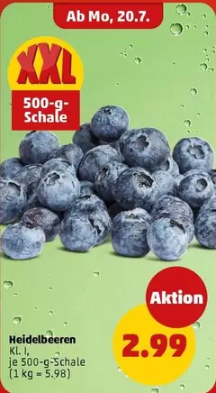 Heidelbeeren KL I
