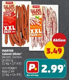 Salami Sticks