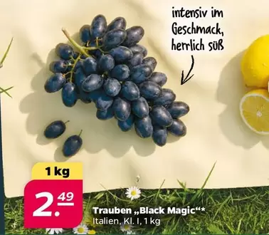 Trauben "Black Magic"