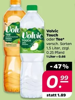 Volvic Touch oder Tee
