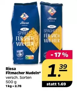 Fitmacher Nudeln