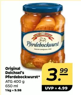 Original Deichsel's Pferdebockwurst*