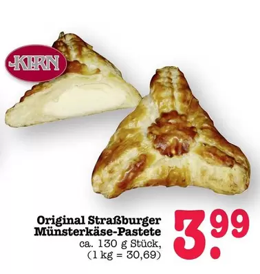 Original Straßburger Münsterkäse-Pastete