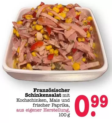 Französischer Schinkensalat