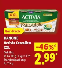 Danone - Activia Cerealien XXL