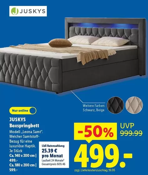 Boxspringbett
