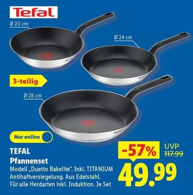 Tefal - Pfannenset