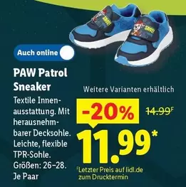 Paw Patrol - PAW Patrol Sneaker