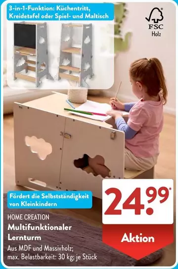 Multifunktionaler Lernturm