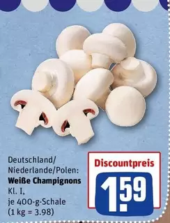 Wei este Champignons Kl. I