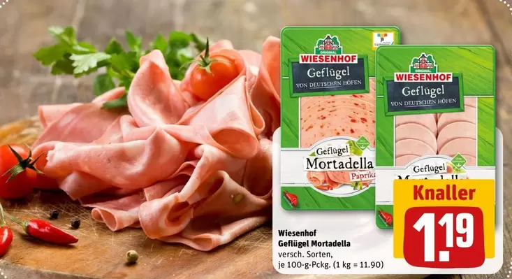 Geflügel Mortadella