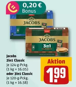 Jacobs 2in1 Classic or 3in1 Classic