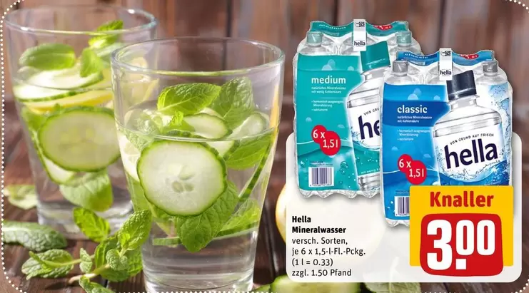Hella - Mineralwasser
