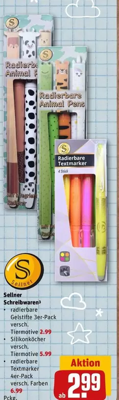 Radierbare Textmarker