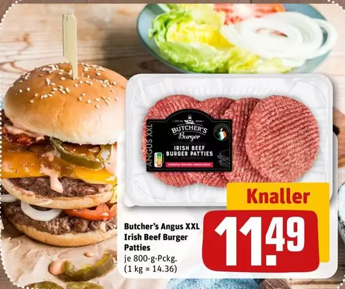 Irish Beef Burger Patties